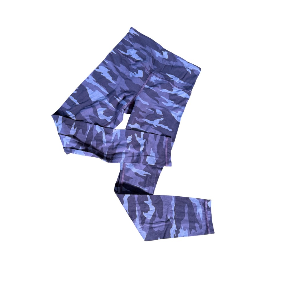 Athleta Elation 7/8 Tight Purple Camo High Rise Leggings XS